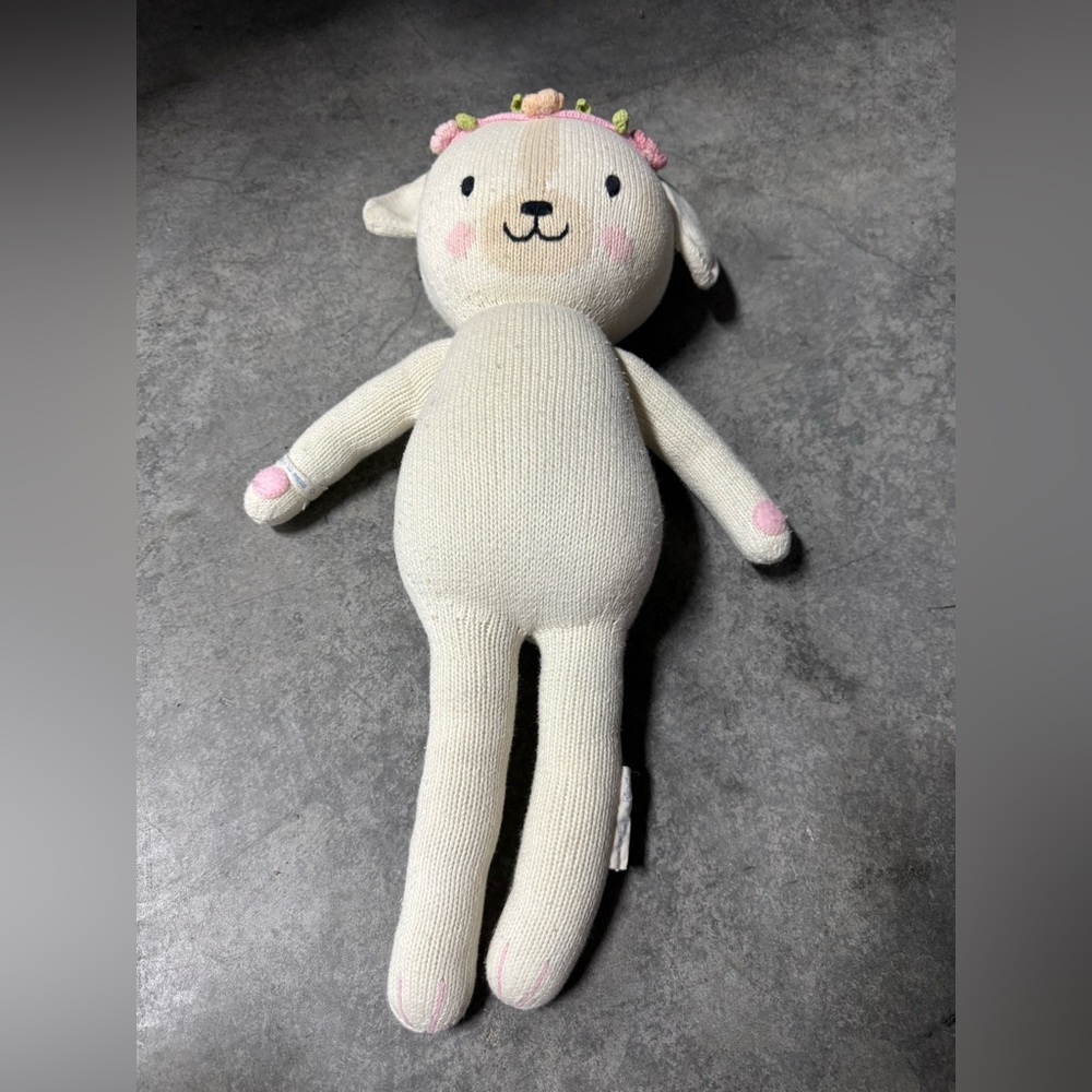 Cuddle + Kind Charlotte The Dog Hand-Knit Doll- Large 18.5”
